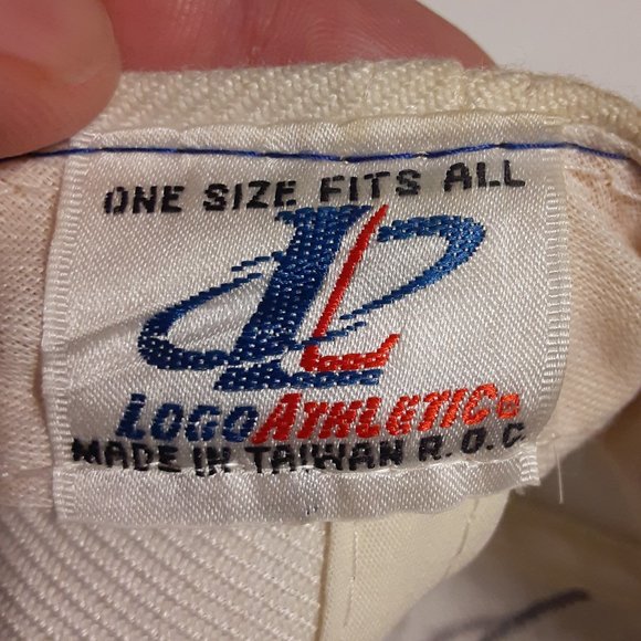 Logo Athletic Double Sharktooth VTG 90's Dallas Cowboys Snapback Hat/Cap OSFA - Picture 8 of 9